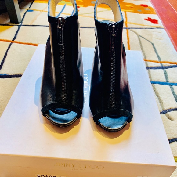 💯% Authentic Jimmy Choo Mayva Slingback Bootie - Picture 2 of 6